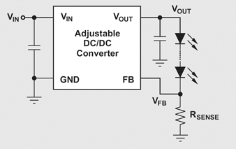 Adjustable DC/DC converter